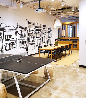 WeWork - 22 Cross Street - interior view 1